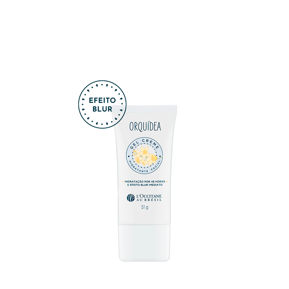 Gel Creme Hidratante Facial Orquídea 51g
